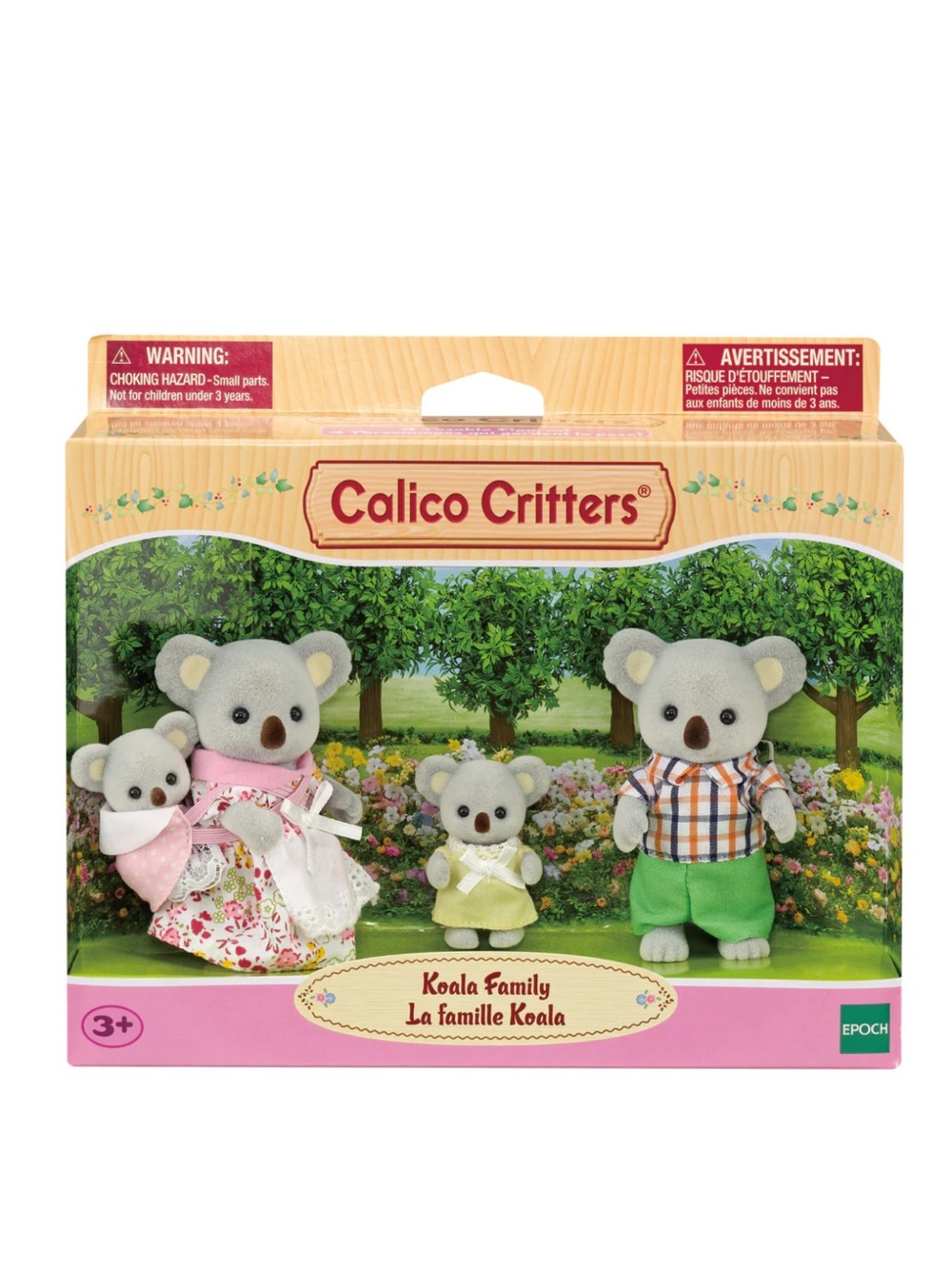 Calico Critters Koala Family Collectible Doll Figures